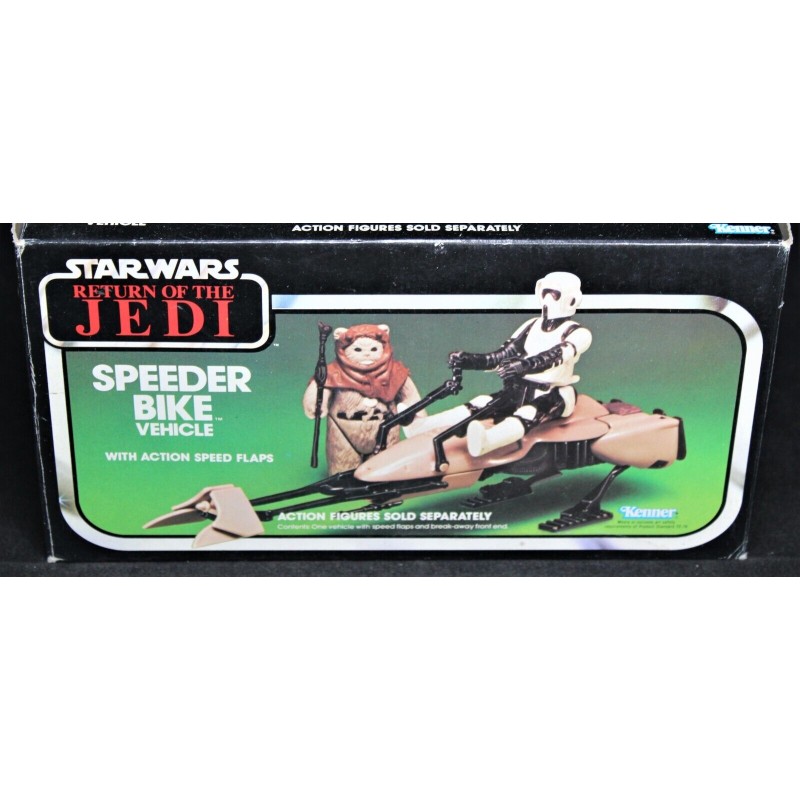 Star Wars - Speeder Bike 1983 KENNER en boite made in Spain!